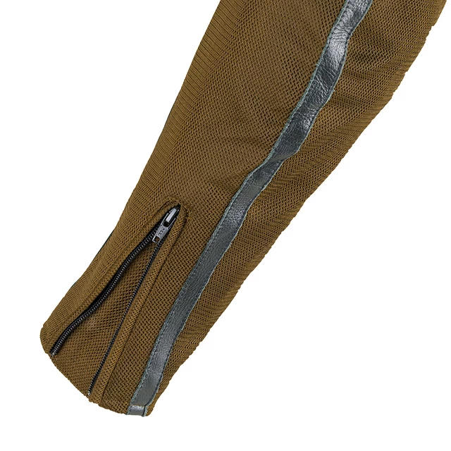 Męska kurtka motocyklowa W-TEC Bellvitage Brown Chameleon - kameleon khaki