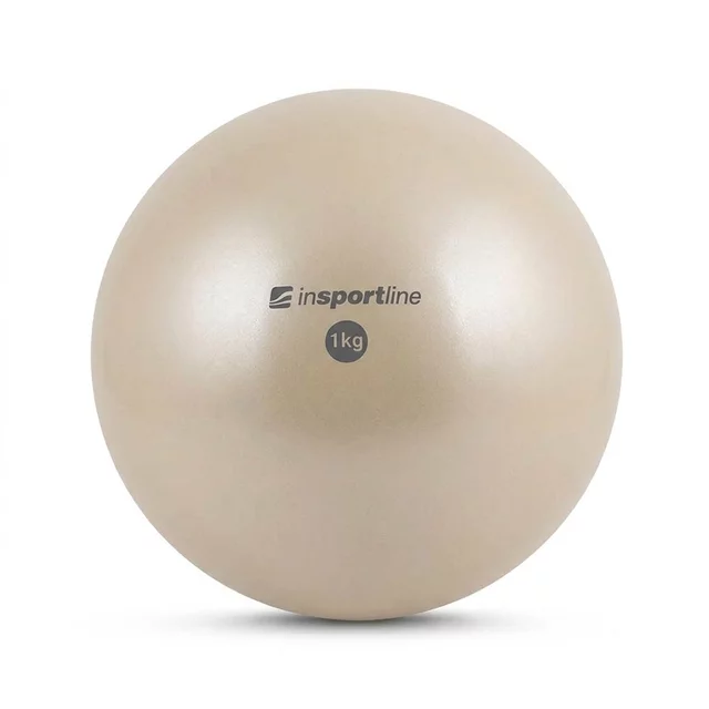 Piłka do jogi inSPORTline Yoga Ball 1 kg ∙ wzmacniająco-stabilizacyjna ∙ do pilates, jogi, rehabilitacji
