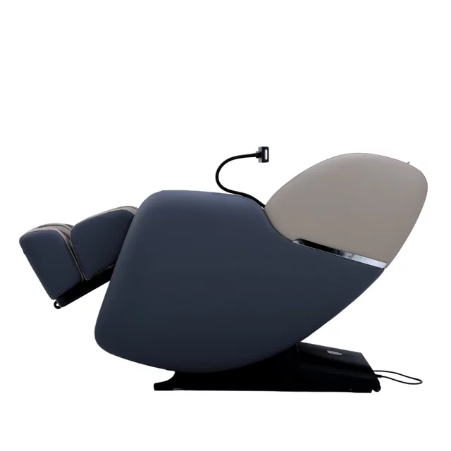 Fotel masujący inSPORTline Modenico ∙ mechanizm 2D ∙ 28 poduszek powietrznych ∙ podgrzewanie ∙ nośność 150 kg - Brązowy