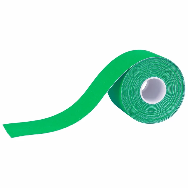 Taśma kinezjologiczna Trixline 5 m x 5 cm - Zielony - Zielony