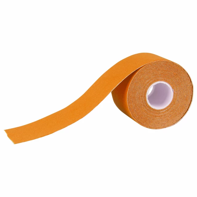 Taśma kinezjologiczna Trixline 5 m x 5 cm - Zielony - Pomarańczowy