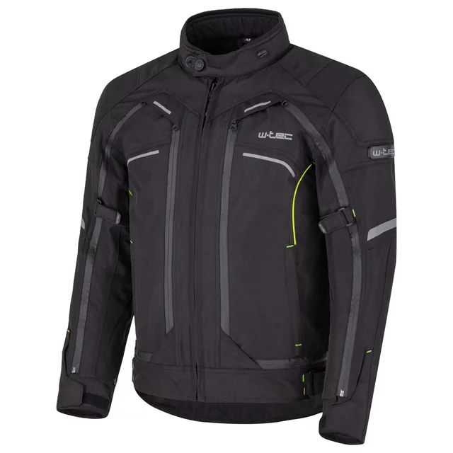 Kurtka motocyklowa W-TEC Progair - Czarny-fluo