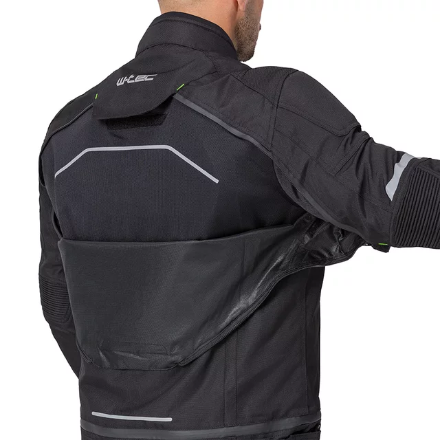 Kurtka motocyklowa W-TEC Progair - Czarny-fluo
