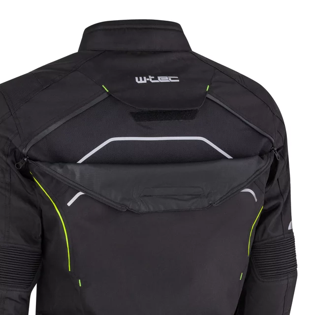 Kurtka motocyklowa W-TEC Progair - Czarny-fluo