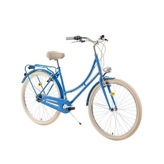 Rower miejski DHS Citadinne 2636 26" - OUTLET - Jasnozielony