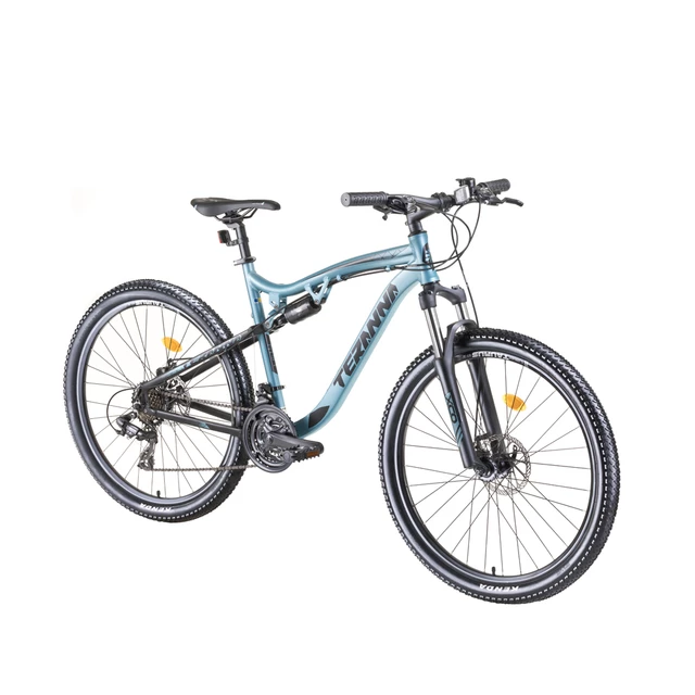 Rower górski z amortyzatorami DHS Teranna 2745 27,5" - model 2019 - Niebieski - Niebieski