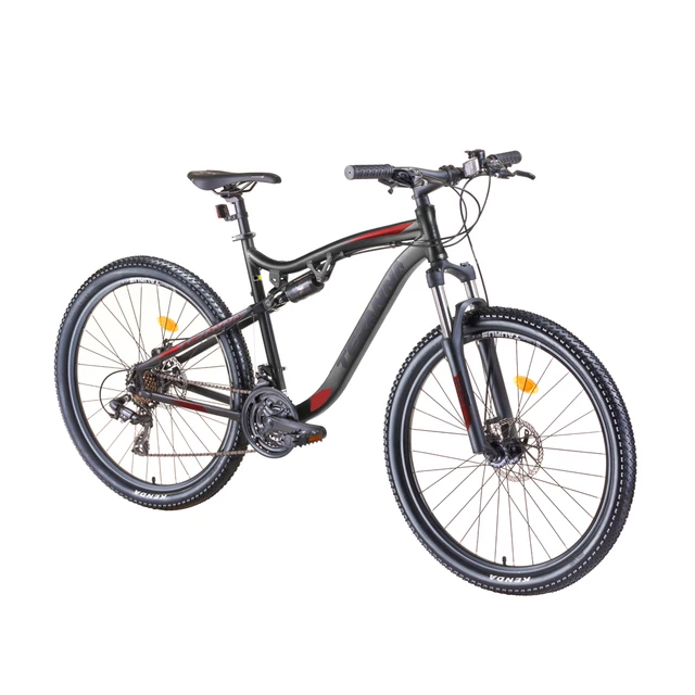 Rower górski z amortyzatorami DHS Teranna 2745 27,5" - model 2019 - Niebieski - Szary