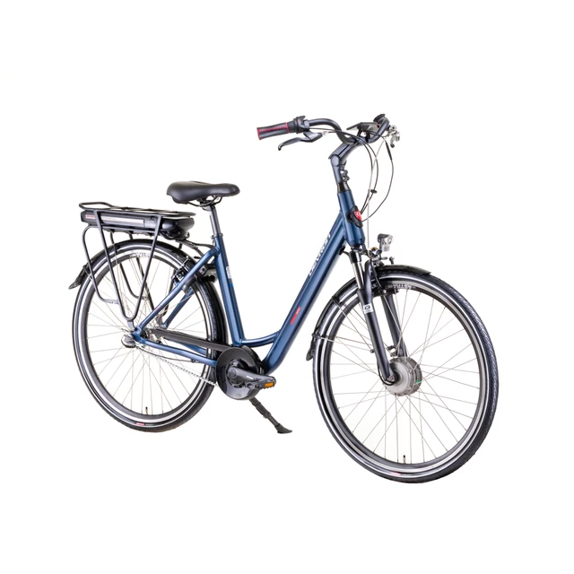 Elektryczny rower miejski Devron 28124A 28" 4.0 - Niebieski
