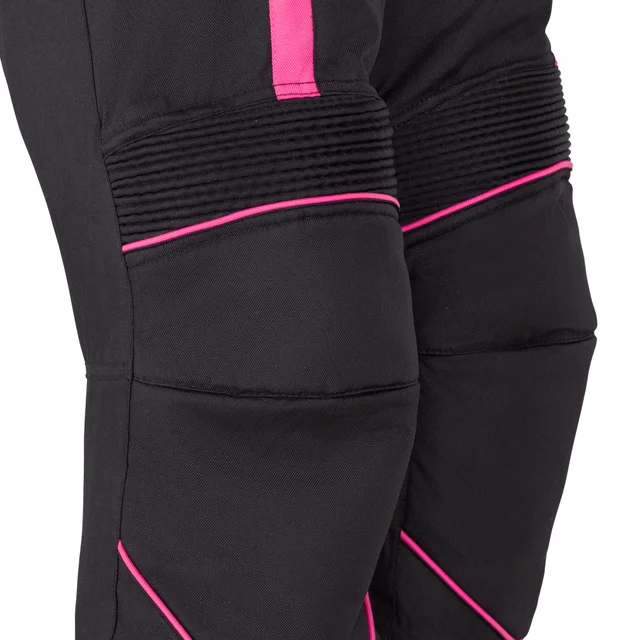 Damskie spodnie motocyklowe W-TEC Durmanes Lady - Czarno-różowy