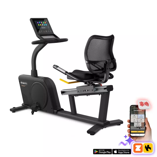 Profesjonalny poziomy rower treningowy inSPORTline Velocer RMB