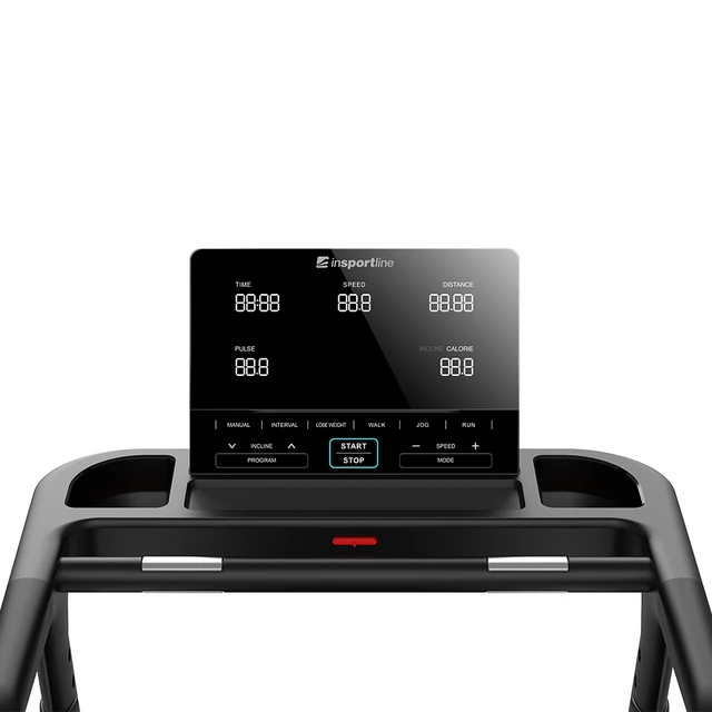 Składana bieżnia elektryczna inSPORTline ZenRun 30 + pas piersiowy