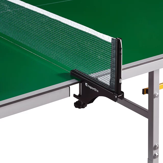 Zewnętrzny stół do tenisa stołowego inSPORTline Outdoor 300 ∙ blat ACP UV ∙ rama stalowa 20x30 mm ∙ 8 kółek ∙ waga 62 kg ∙ z siatk - Niebieski