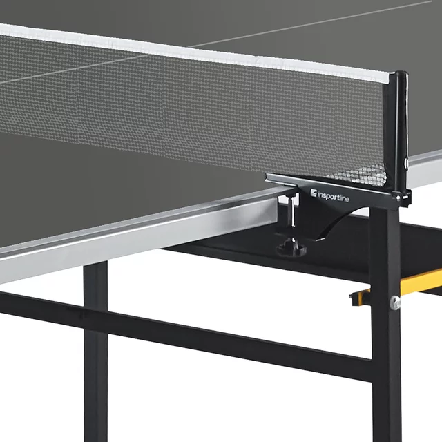 Zewnętrzny stół do tenisa stołowego inSPORTline Outdoor 300 ∙ blat ACP UV ∙ rama stalowa 20x30 mm ∙ 8 kółek ∙ waga 62 kg ∙ z siatk - Niebieski