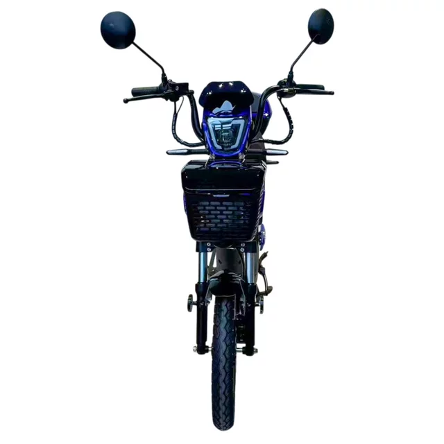 Skuter elektryczny W-TEC E-Greta II 12Ah 18" ∙ silnik 350 W ∙ zasięg do 50 km ∙ nośność 120 kg ∙ akumulator 15 Ah - Czarny