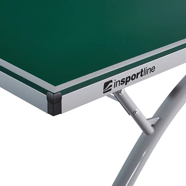 Zewnętrzny stół do tenisa stołowego inSPORTline OUTDOOR 100 ∙ waga 86 kg ∙ siatka metalowa ∙ stabilna konstrukcja