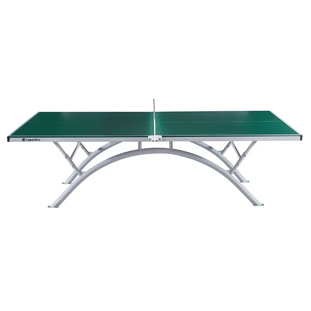 Zewnętrzny stół do tenisa stołowego inSPORTline OUTDOOR 100 ∙ waga 86 kg ∙ siatka metalowa ∙ stabilna konstrukcja