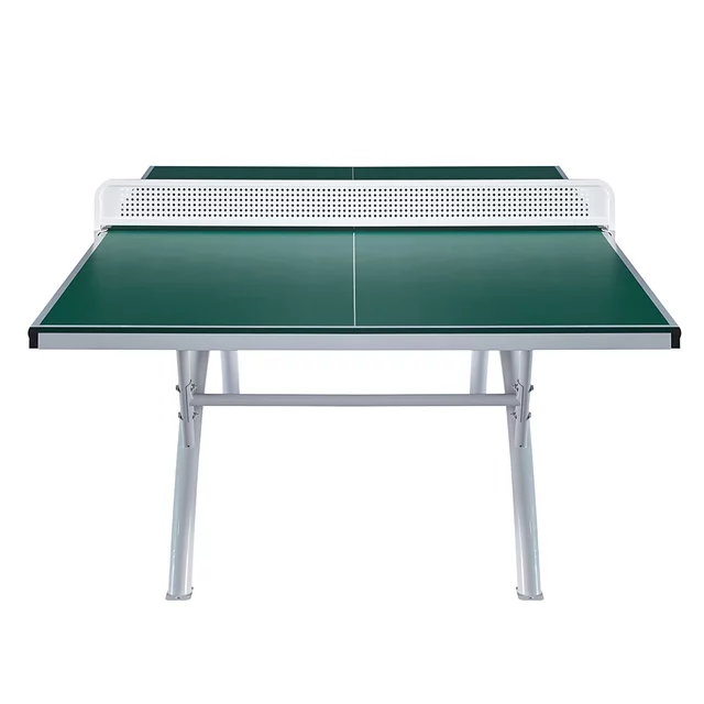 Zewnętrzny stół do tenisa stołowego inSPORTline OUTDOOR 100 ∙ waga 86 kg ∙ siatka metalowa ∙ stabilna konstrukcja