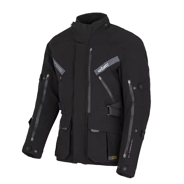 Męska kurtka motocyklowa W-TEC Nykolas ∙ 100% wodoodporna ∙ wyjmowana podpinka termiczna