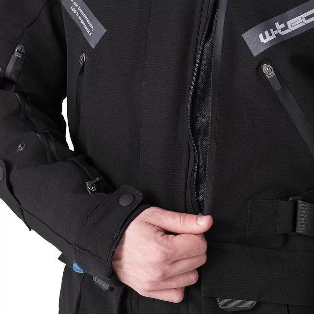 Męska kurtka motocyklowa W-TEC Nykolas ∙ 100% wodoodporna ∙ wyjmowana podpinka termiczna
