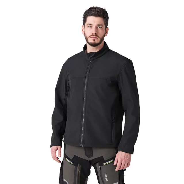 Męska kurtka motocyklowa W-TEC Daimick - Czarno-szary