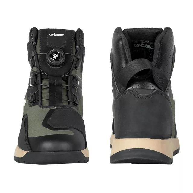 Męskie buty motocyklowe W-TEC Vigger - Oliwkowa zieleń