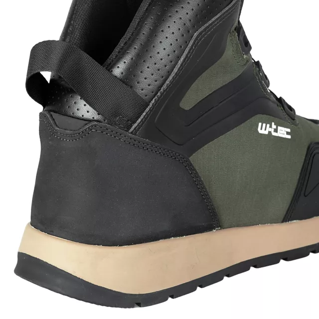 Męskie buty motocyklowe W-TEC Vigger - Oliwkowa zieleń