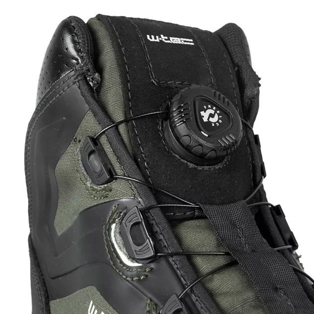 Męskie buty motocyklowe W-TEC Vigger - Oliwkowa zieleń