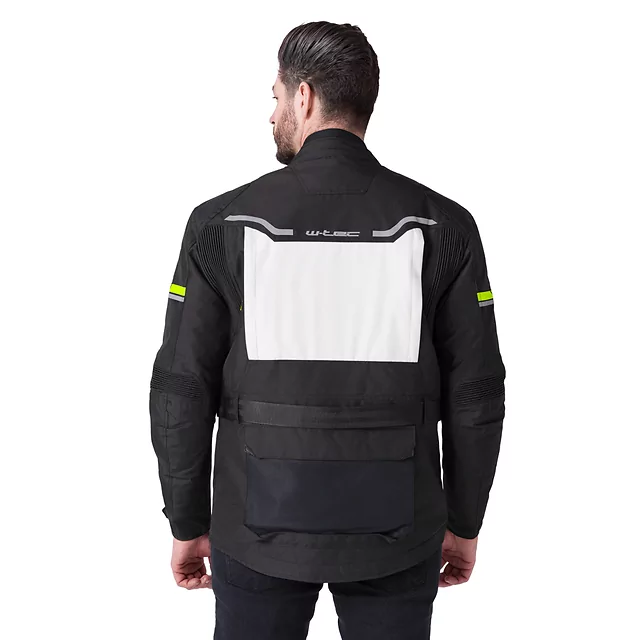 Kurtka motocyklowa W-TEC Warao ∙ wodoodporna ∙ oddychająca ∙ ochraniacze ce ∙ kieszenie wielofunkcyjne ∙ odblaski