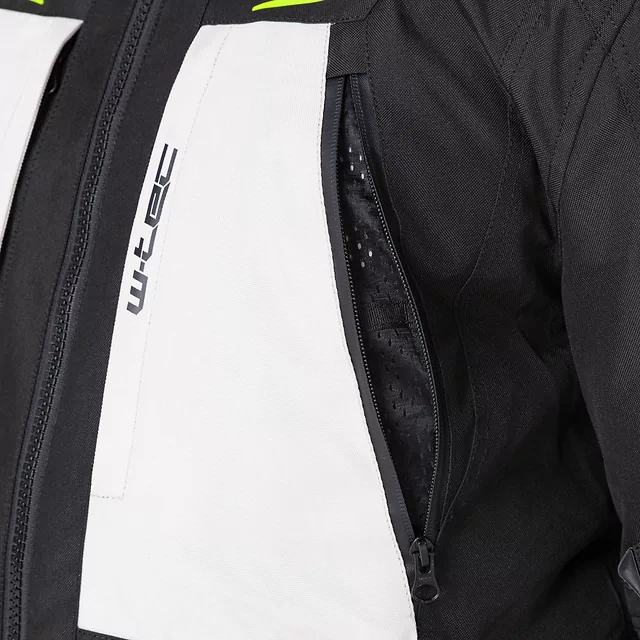 Kurtka motocyklowa W-TEC Warao ∙ wodoodporna ∙ oddychająca ∙ ochraniacze ce ∙ kieszenie wielofunkcyjne ∙ odblaski