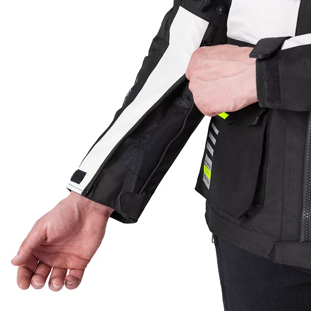 Kurtka motocyklowa W-TEC Warao ∙ wodoodporna ∙ oddychająca ∙ ochraniacze ce ∙ kieszenie wielofunkcyjne ∙ odblaski