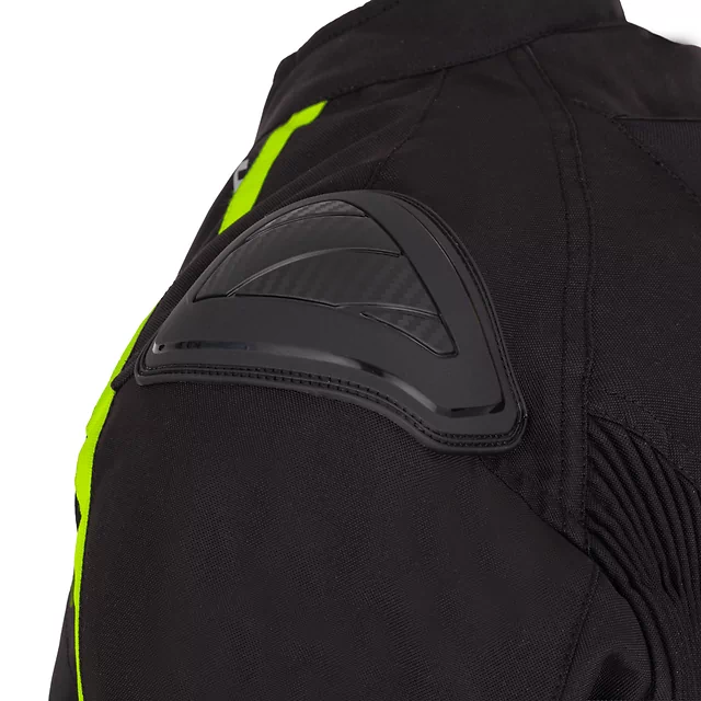 Męska kurtka motocyklowa W-TEC Tonkawo ∙ wypinana podpinka ∙ ochraniacze CE ∙ slidery karbonowe ∙ garb aerodynamiczny ∙ wodoodporna