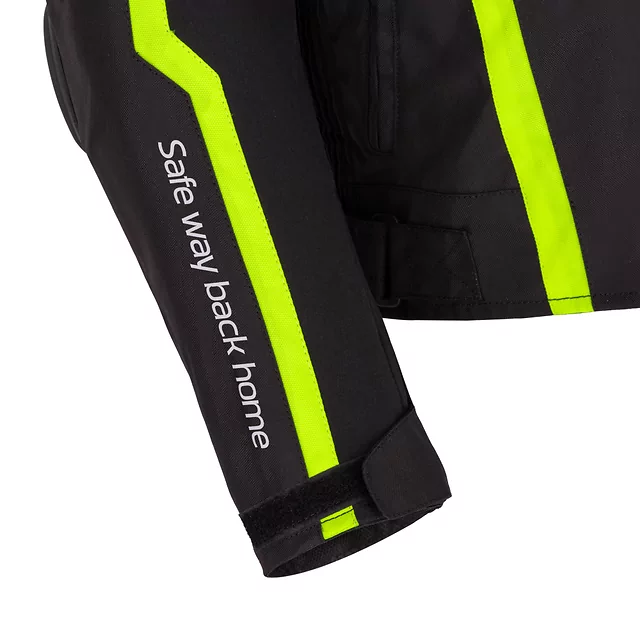 Męska kurtka motocyklowa W-TEC Tonkawo ∙ wypinana podpinka ∙ ochraniacze CE ∙ slidery karbonowe ∙ garb aerodynamiczny ∙ wodoodporna