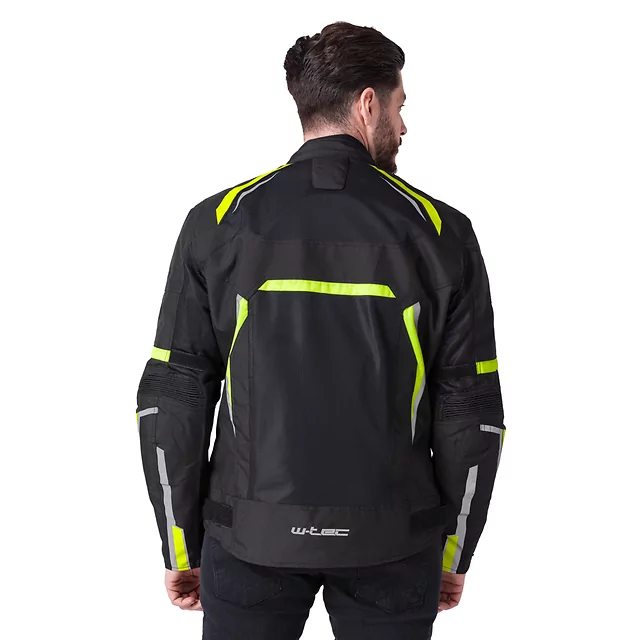 Kurtka motocyklowa W-TEC Timuco ∙ protektory CE level 2 ∙ wodoodporna membrana ∙ wentylacja ∙ odblaski ∙ podszewka mesh