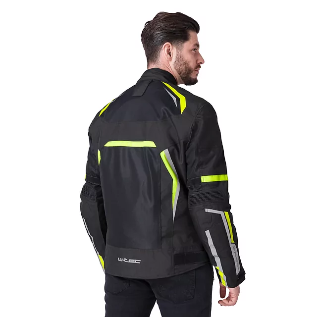 Kurtka motocyklowa W-TEC Timuco ∙ protektory CE level 2 ∙ wodoodporna membrana ∙ wentylacja ∙ odblaski ∙ podszewka mesh