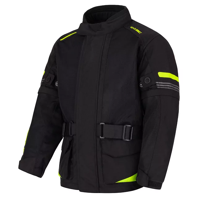 Dziecięca kurtka motocyklowa W-TEC Pinapoco ∙ wyjmowane ochraniacze ∙ regulacja rozmiaru ∙ wiatro-wodoodporna ∙ wentylacja