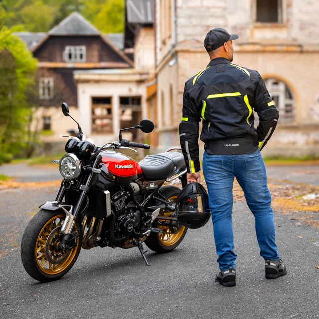 Kurtka motocyklowa W-TEC Timuco ∙ protektory CE level 2 ∙ wodoodporna membrana ∙ wentylacja ∙ odblaski ∙ podszewka mesh