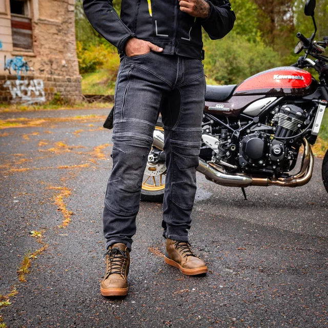 Męskie skórzane buty motocyklowe W-TEC Fred
