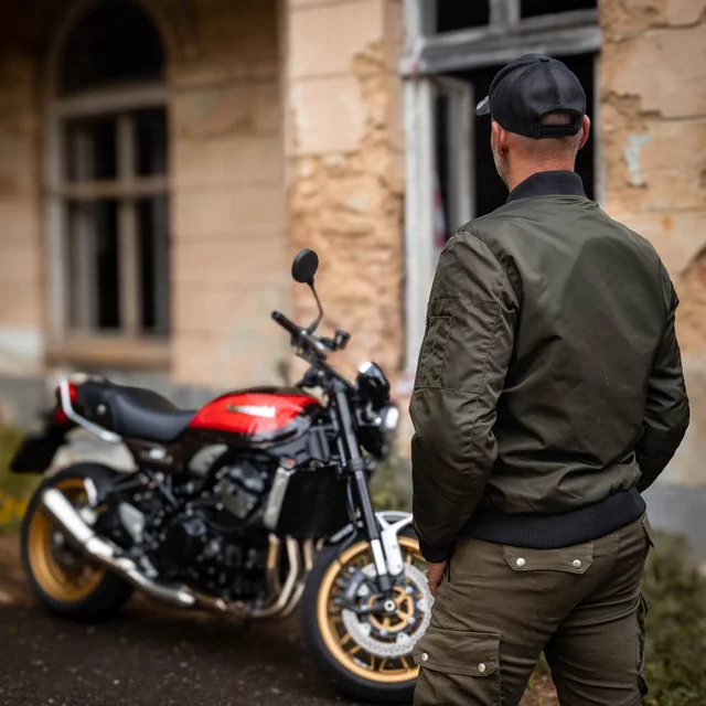 Kurtka motocyklowa W-TEC Caravago ∙ ochraniacze CE level 1 typ B ∙ kieszeń na ochraniacz pleców ∙ elastyczne ściągacze