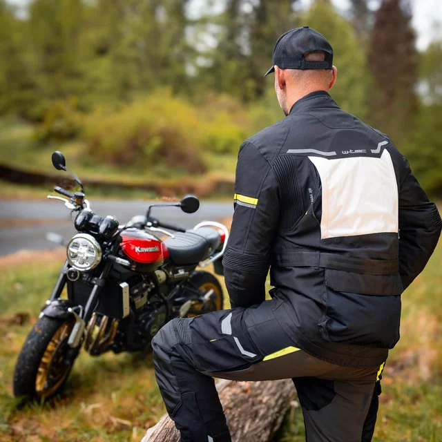 Kurtka motocyklowa W-TEC Warao ∙ wodoodporna ∙ oddychająca ∙ ochraniacze ce ∙ kieszenie wielofunkcyjne ∙ odblaski