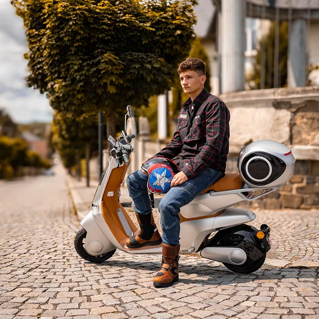 Skuter elektryczny Stardust 45 - Niebieski