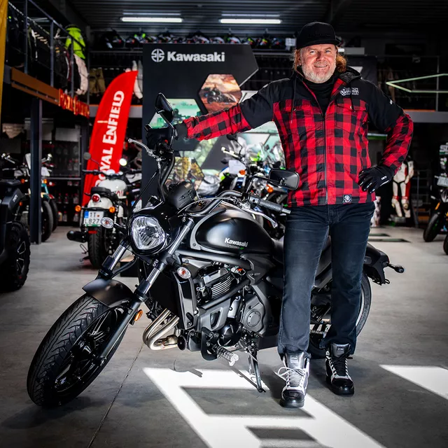 Kurtka softshellowa W-TEC Black Heart Rozzer - Czerwono-czarny