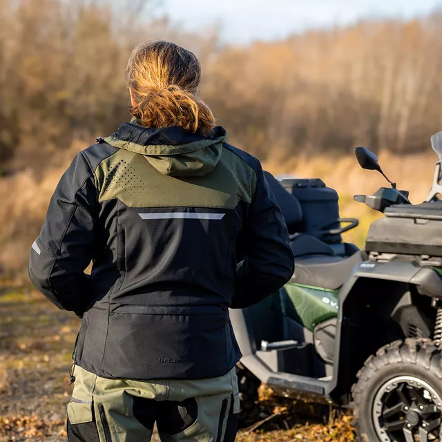 Męska kurtka motocyklowa W-TEC Annorack ∙ Softshell ∙ Ochraniacze CE ∙ Wentylacja