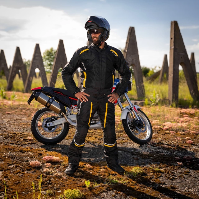 Męskie letnie spodnie motocyklowe W-TEC Toranio