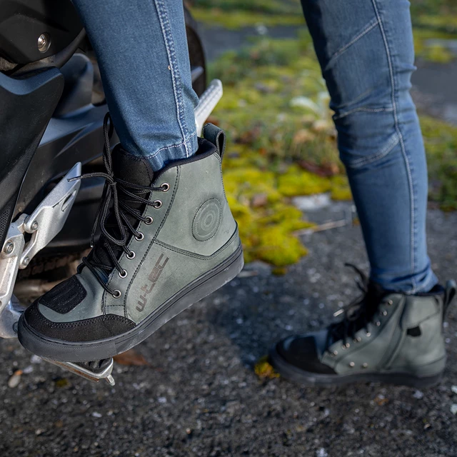 Buty motocyklowe W-TEC Sevendee - Ciemny szary