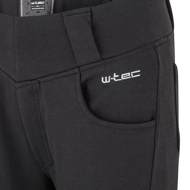 Legginsy motocyklowe damskie W-TEC Lukrecia Base ∙ dopasowany krój ∙ ochraniacze kolan CE poziom 2 ∙ wysoka talia ∙ elastyczne panele ∙ 4 kieszenie