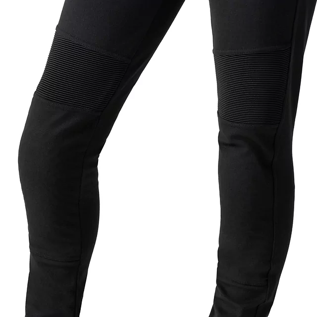 Legginsy motocyklowe damskie W-TEC Lukrecia Base ∙ dopasowany krój ∙ ochraniacze kolan CE poziom 2 ∙ wysoka talia ∙ elastyczne panele ∙ 4 kieszenie