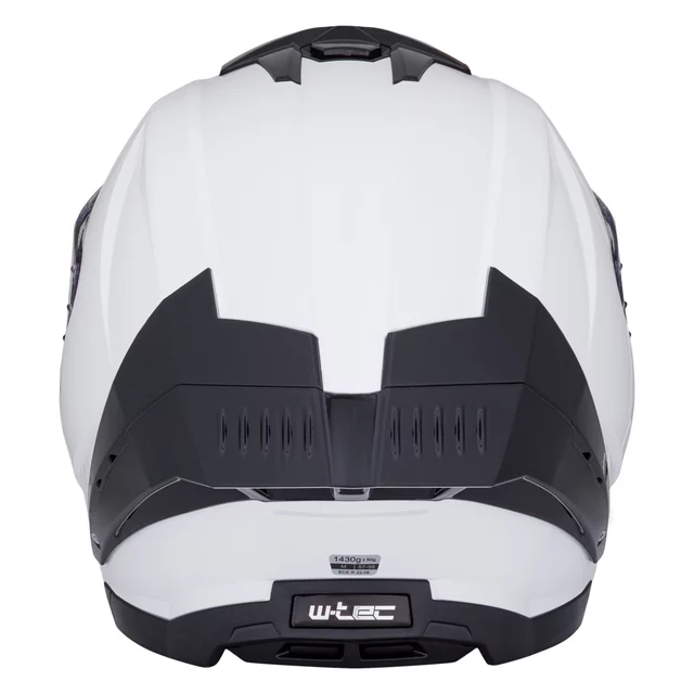 Kask motocyklowy W-TEC Voltik ∙ blenda przeciwsłoneczna ∙ podnoszony wizjer ∙ kompatybilny z interkomem ∙ ECE 22.06 - czarny mat