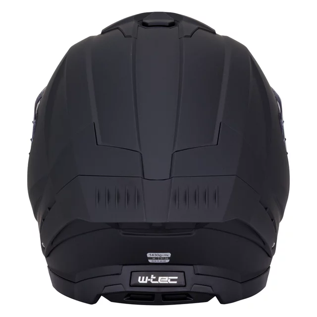Kask motocyklowy W-TEC Voltik ∙ blenda przeciwsłoneczna ∙ podnoszony wizjer ∙ kompatybilny z interkomem ∙ ECE 22.06 - czarny mat