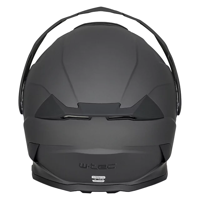 Kask motocyklowy 3w1 W-TEC Neovu ∙ blenda przeciwsłoneczna ∙ daszek demontowalny ∙ wentylacja - Szary