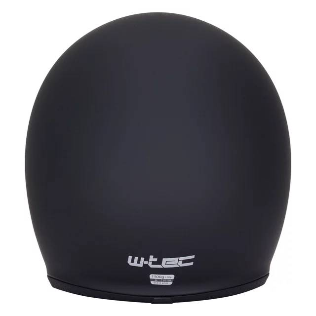 Kask motocyklowy otwarty W-TEC Valkorne Noir ∙ blenda przeciwsłoneczna ∙ wysokie bezpieczeństwo ECE ∙ wydajna wentylacja - Czarny matowy